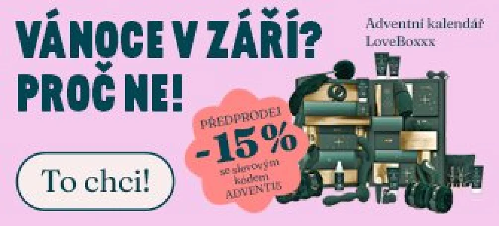 Zajistěte si včas potěšení pod stromečkem. Využijte předprodeje adventního kalendáře se slevou 15 %!