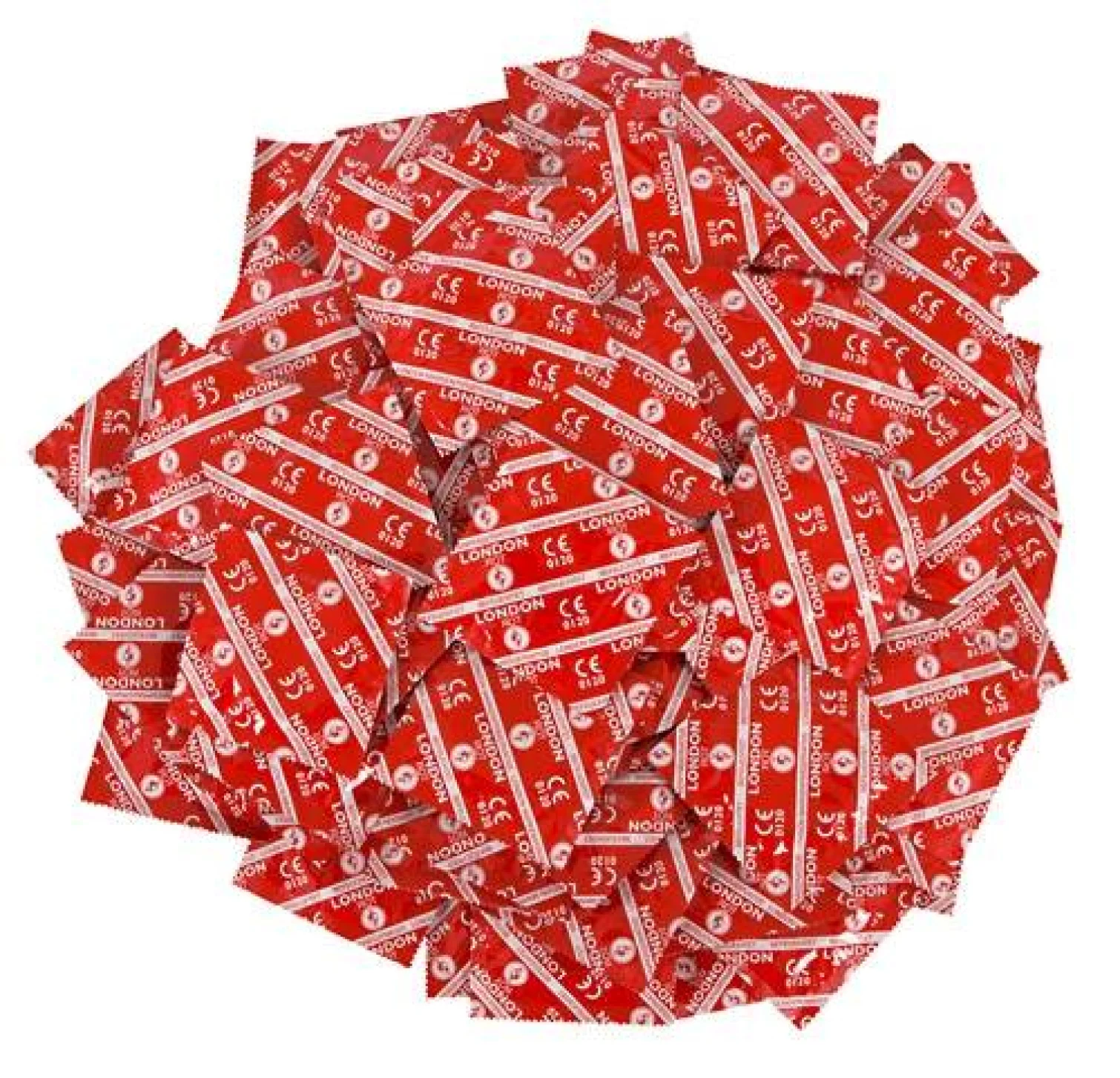 Durex kondomy London Rot - jahoda 100 ks