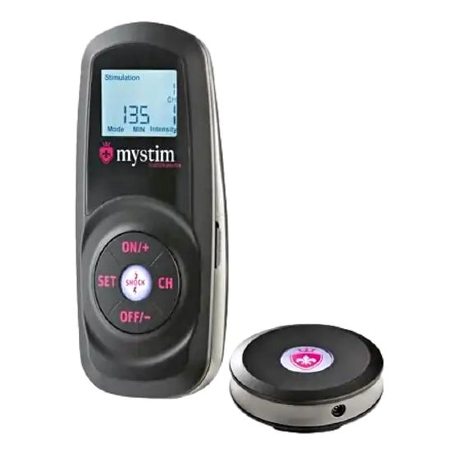 Mystim Elektro sex - Cluster Buster Bezdrátový ovladač a přijímač