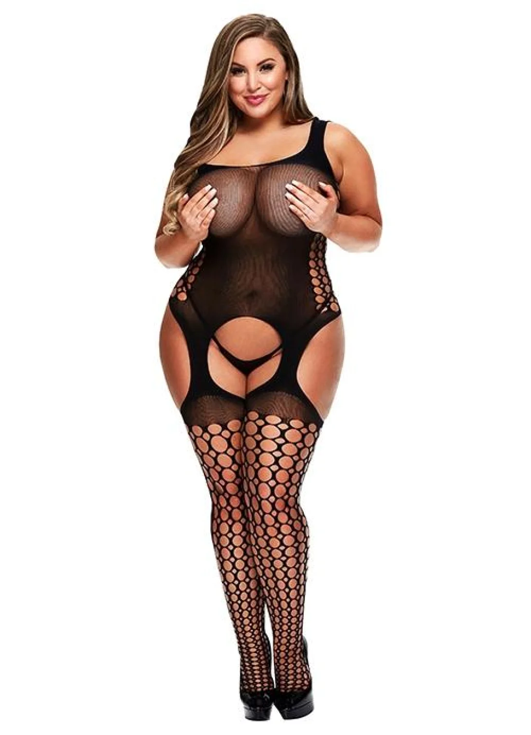 Baci XL Catsuit 5012 - černý
