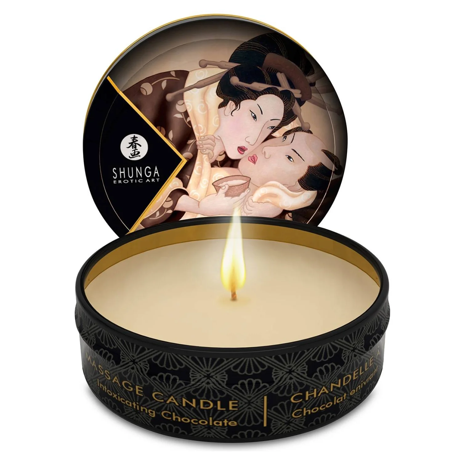 SHUNGA - masážní svíčka s vůní opojné čokolády 30ml