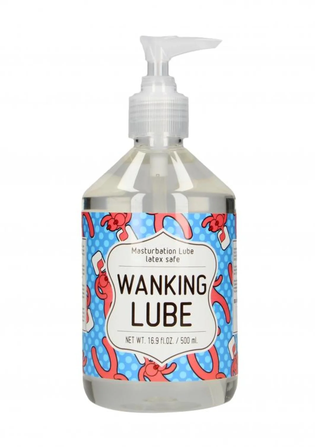 Wanking lube Masturbační lubrikační gel 500 ml