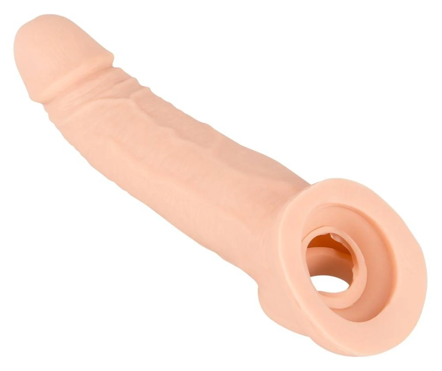 Nature Skin návlek na penis se smyčkou na varlata