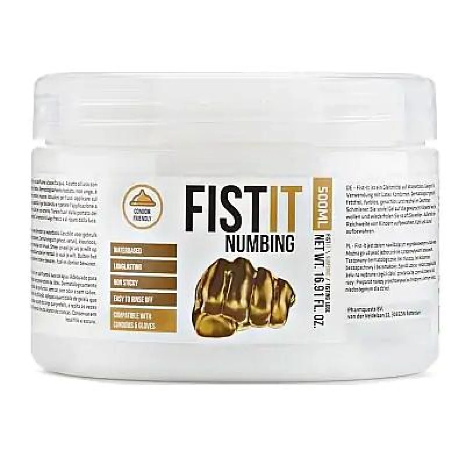 Fist-it Numbing Fisting lubrikační gel 500 ml