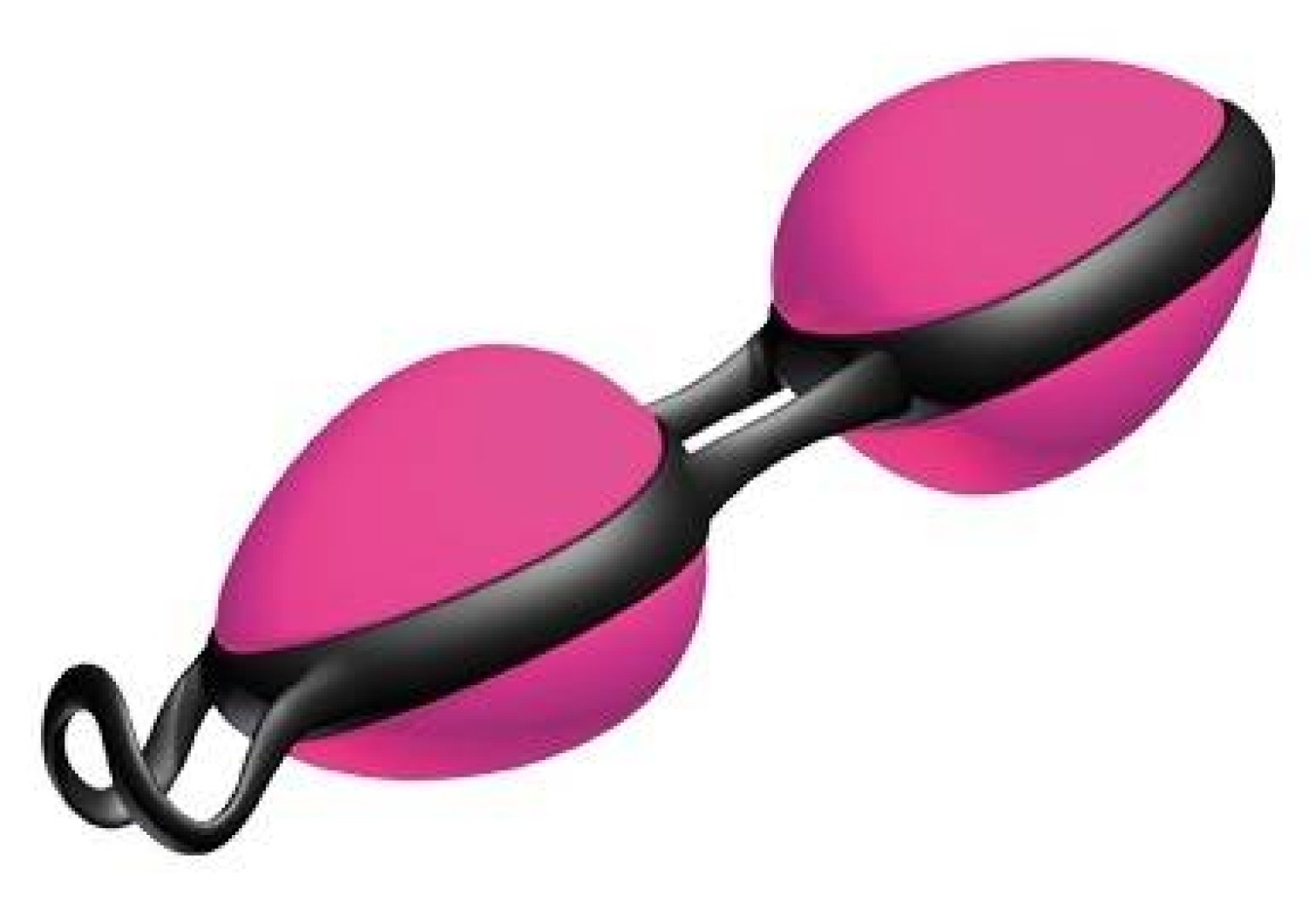 Joydivision Joyballs secret Venušiny kuličky 85 g - pink/black