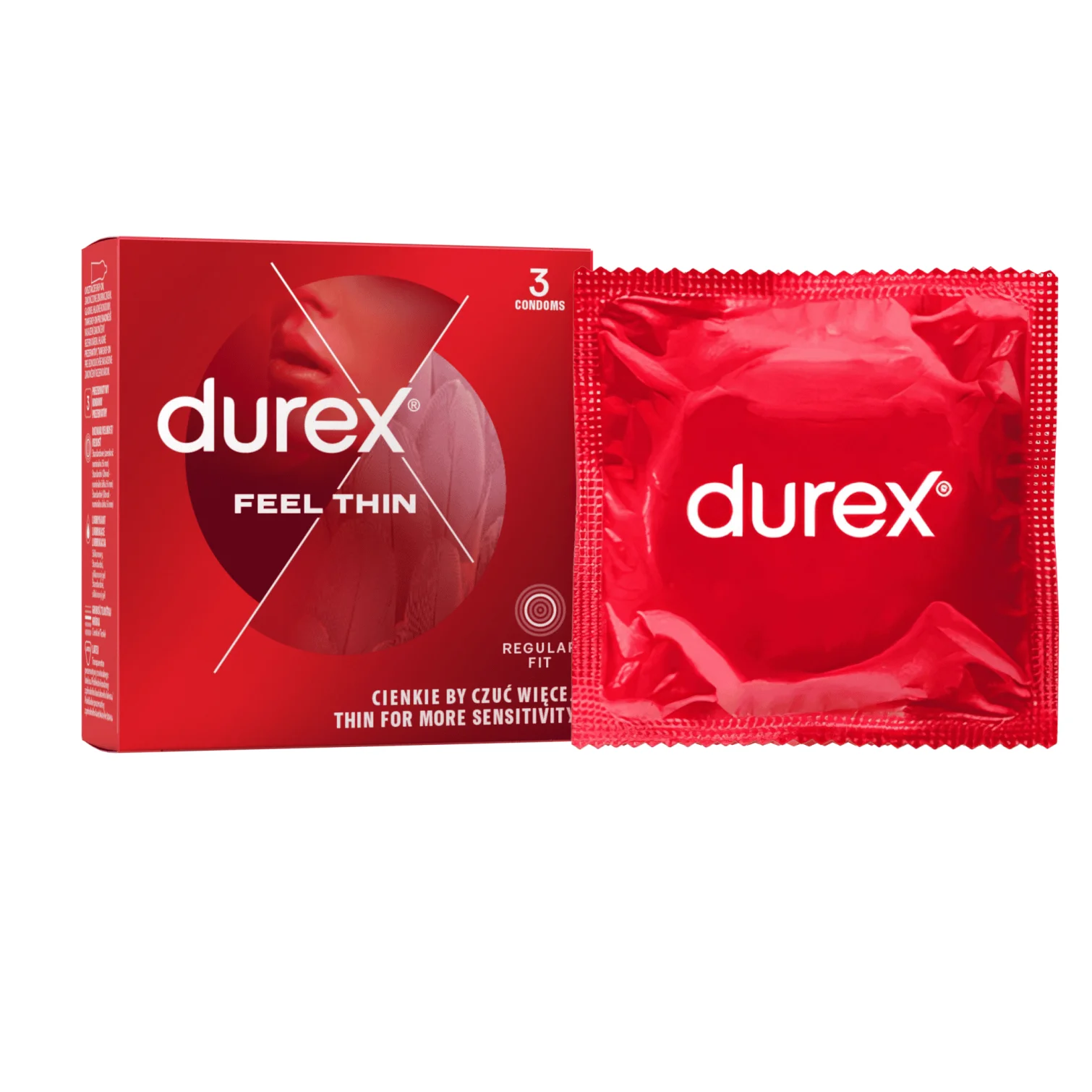Durex kondomy Feel Thin 3 ks