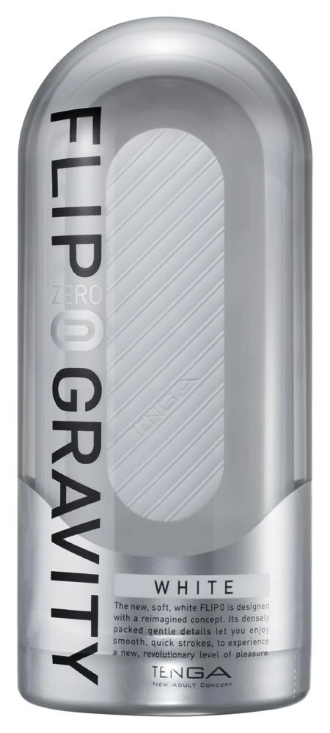 TENGA Flip Zero Gravity masturbátor - bílý