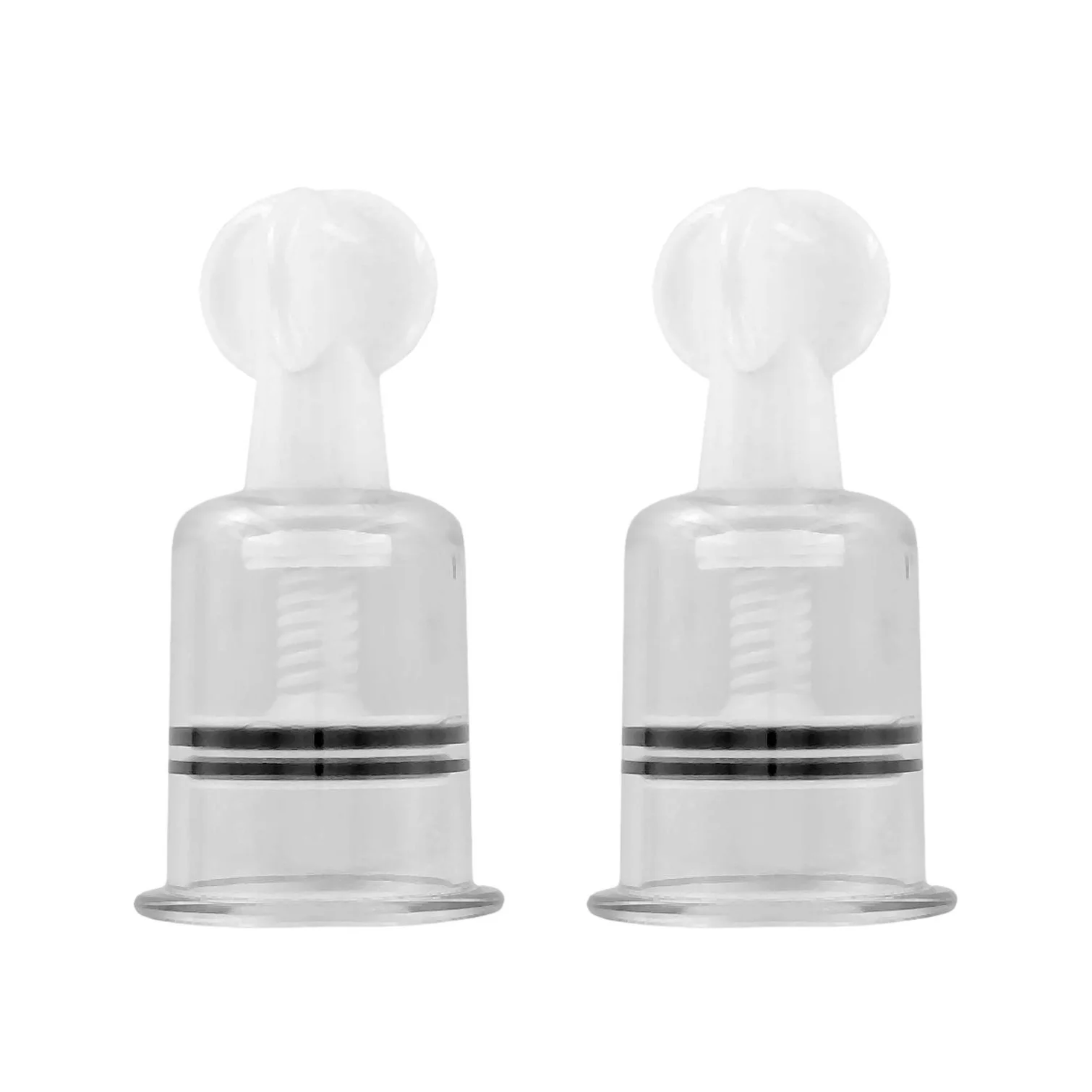 BOOM LuvPump vakuové přísavky na klitoris/bradavky průměr 4 cm -  2 ks