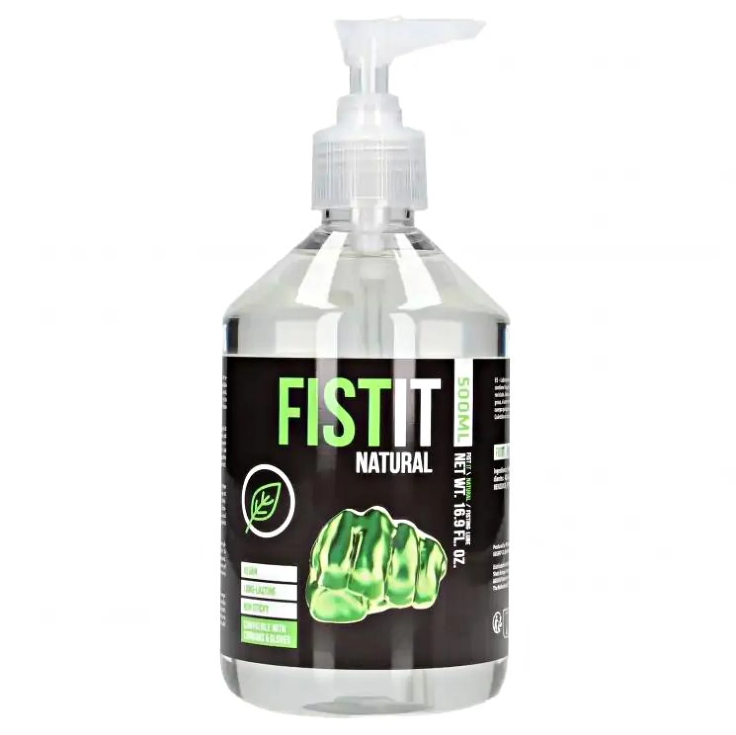 Fist-it! Natural Lubrikační gel 500 ml