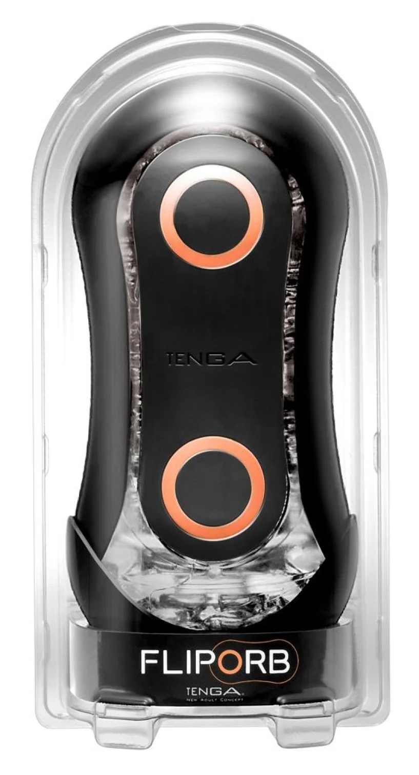 TENGA Flip Orb Strong masturbátor - Orange Crash