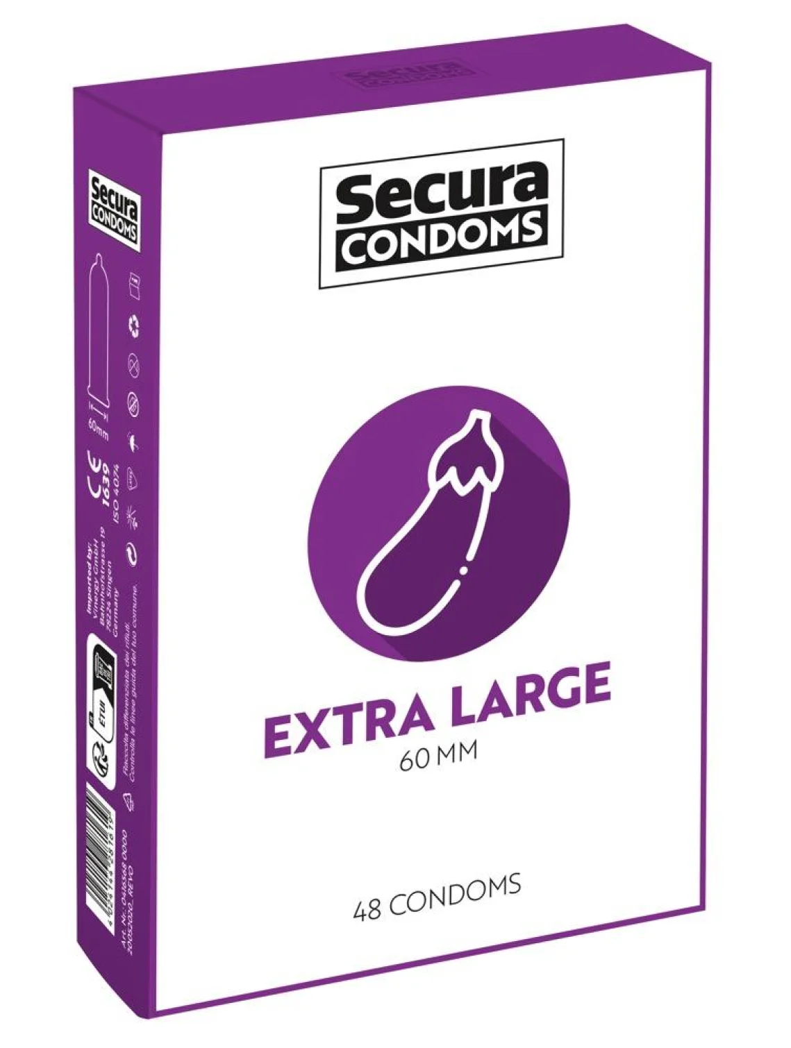 Secura kondomy Extra Large 48 ks