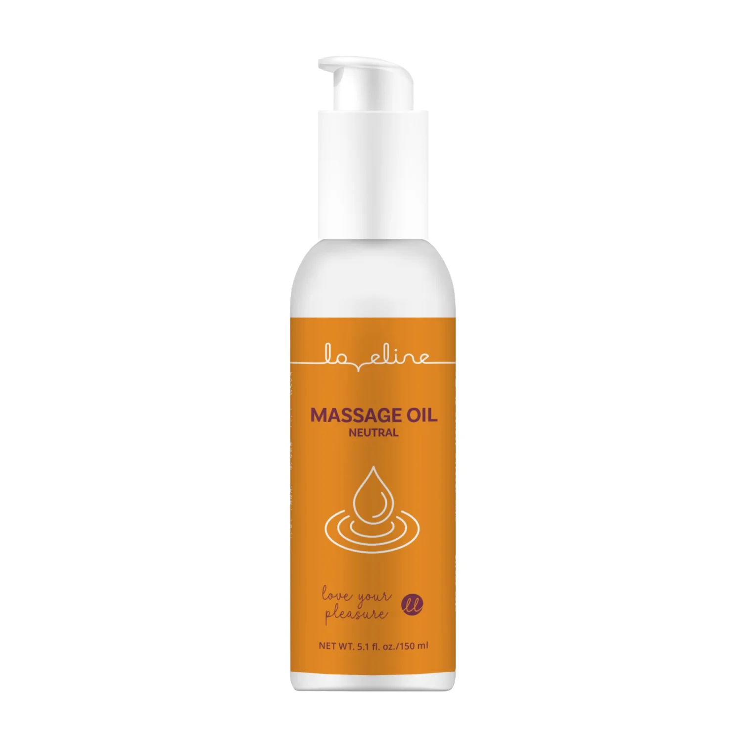 Loveline Masážní olej 150 ml - Neutral