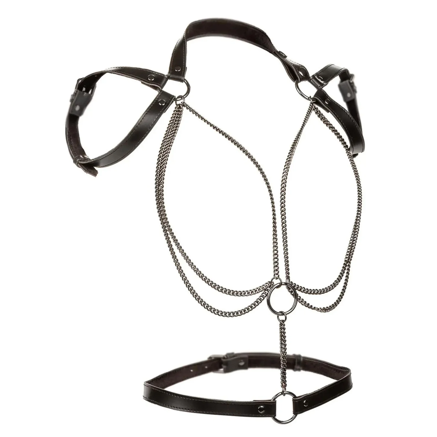 Euphoria Collection PLUS SIZE Multi Chain Halter harness