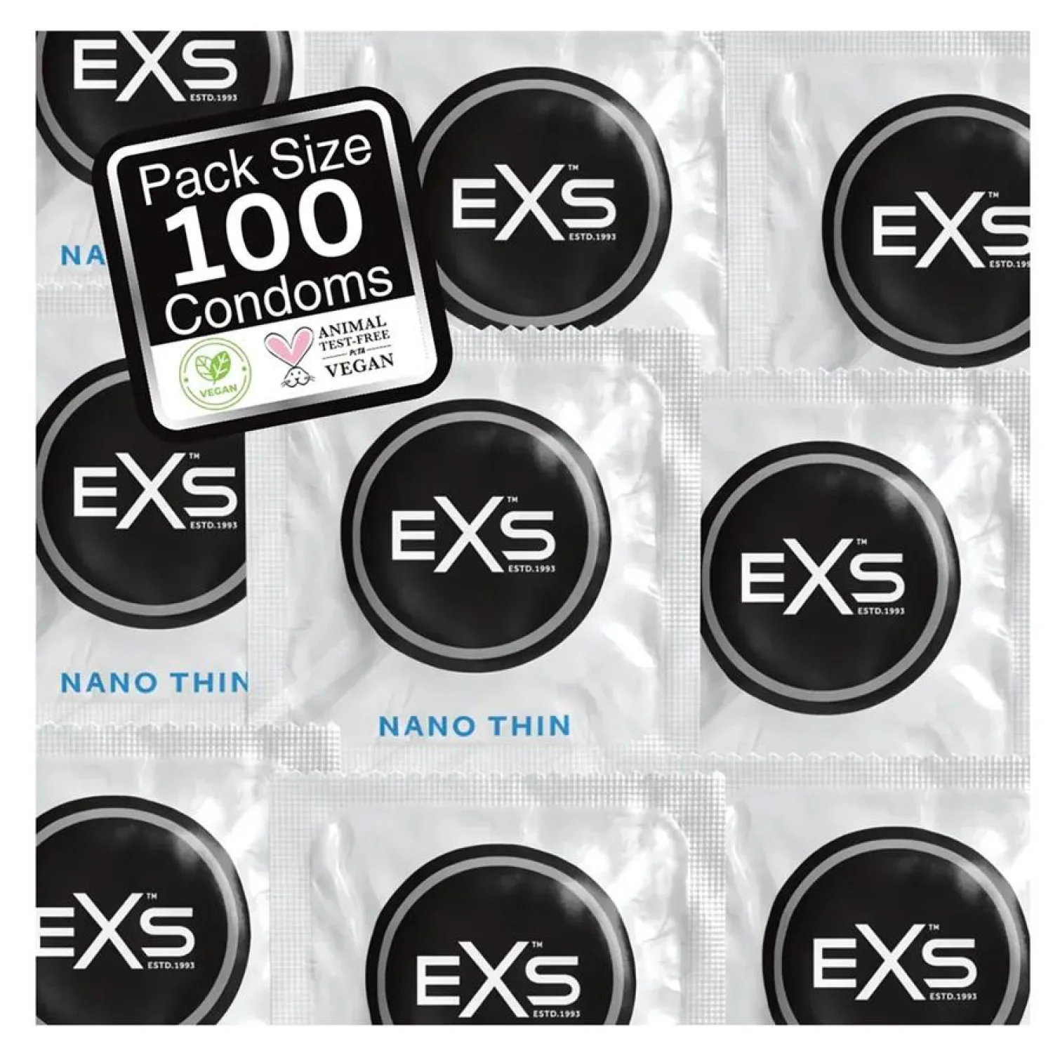 EXS Nano Thin kondomy 100 ks