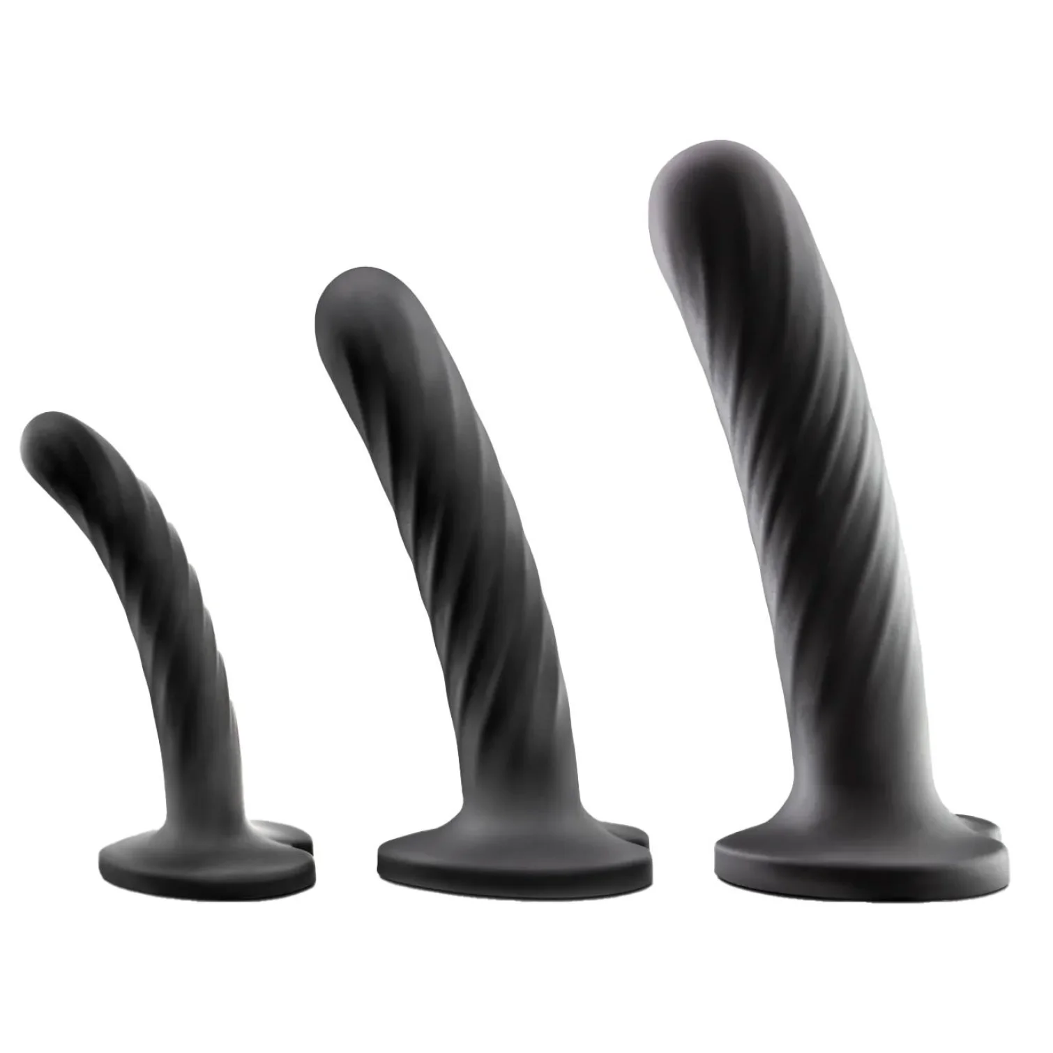 Temptasia Twist treninkový set dild 3ks - černý