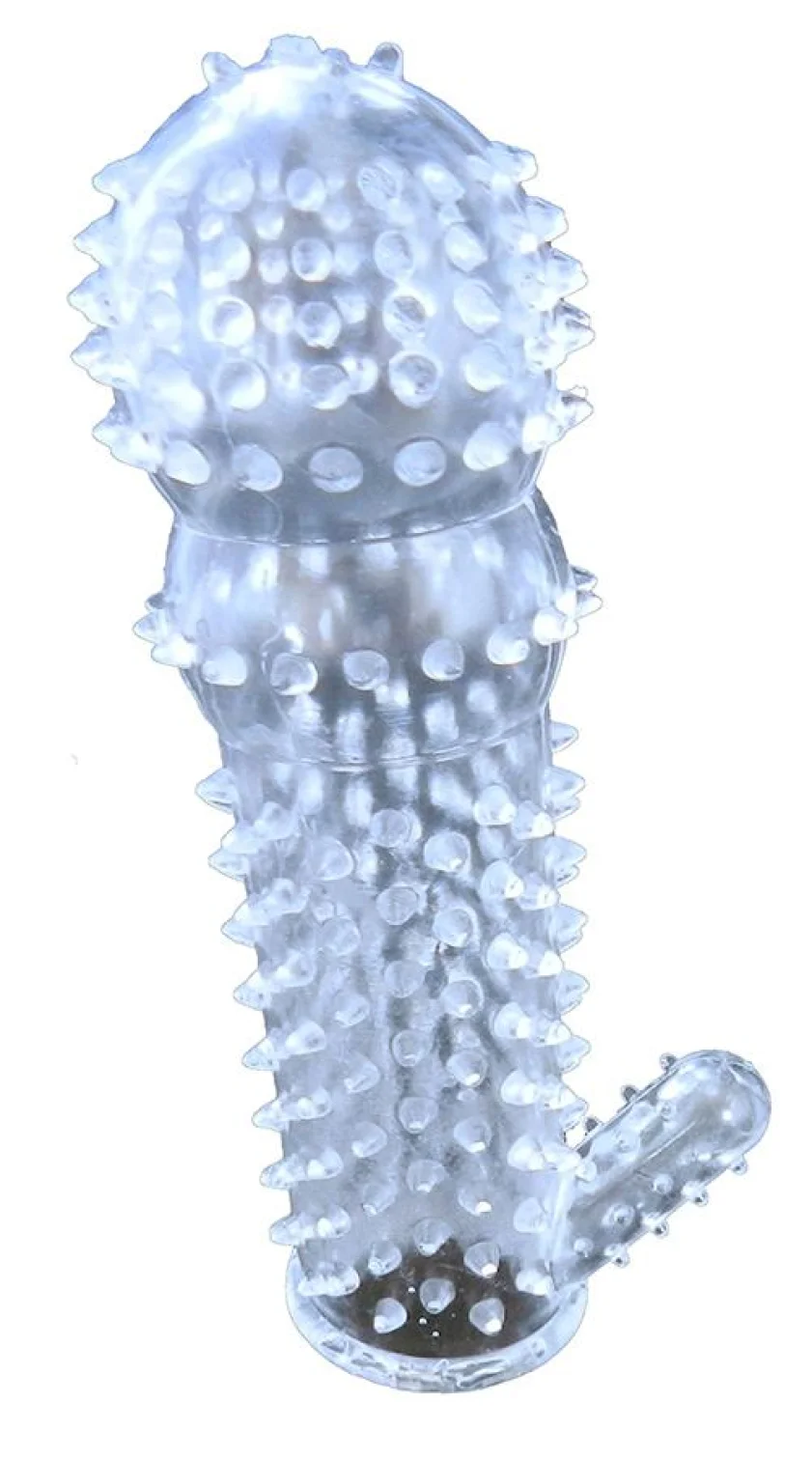 BASIC X Palanga stimulační návlek na penis transparentní