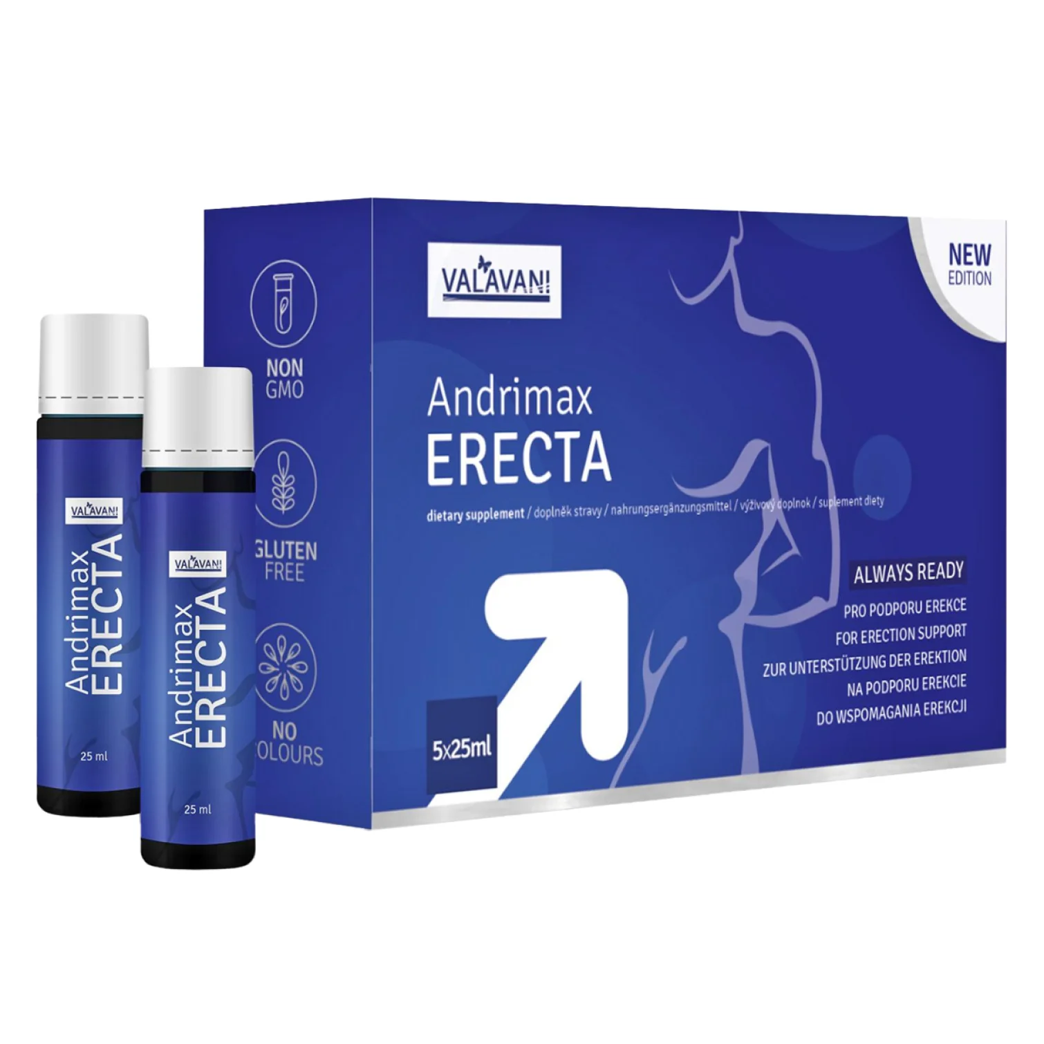 Andrimax Erecta 5x25ml doplněk stravy
