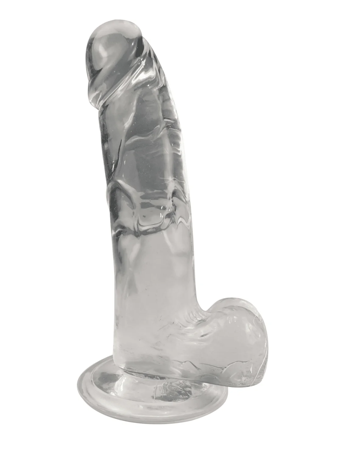 BASIC X Rocco transparentní penis s přísavkou M
