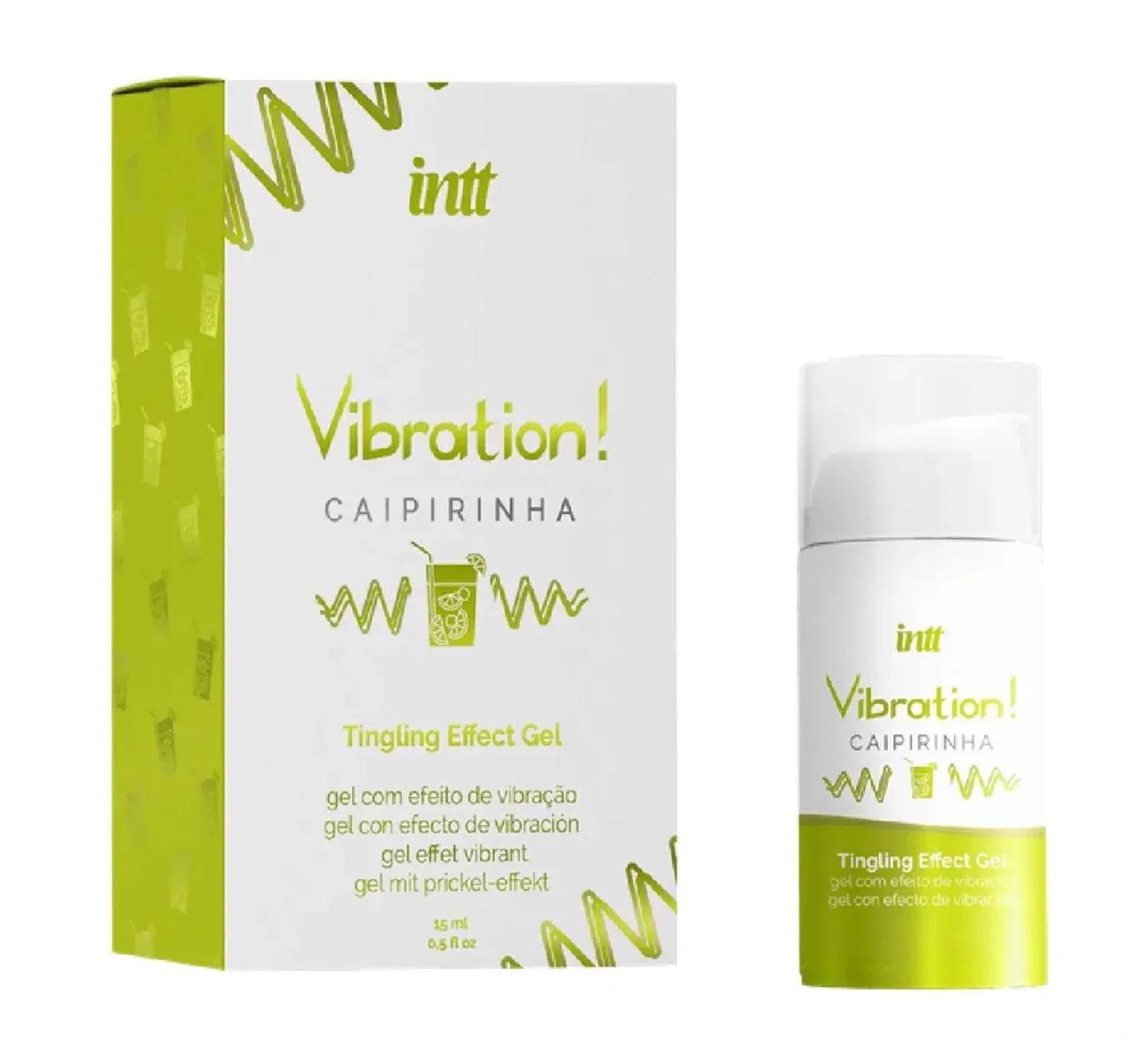 intt Vibration! stimulační gel - Caipirinha 15 ml