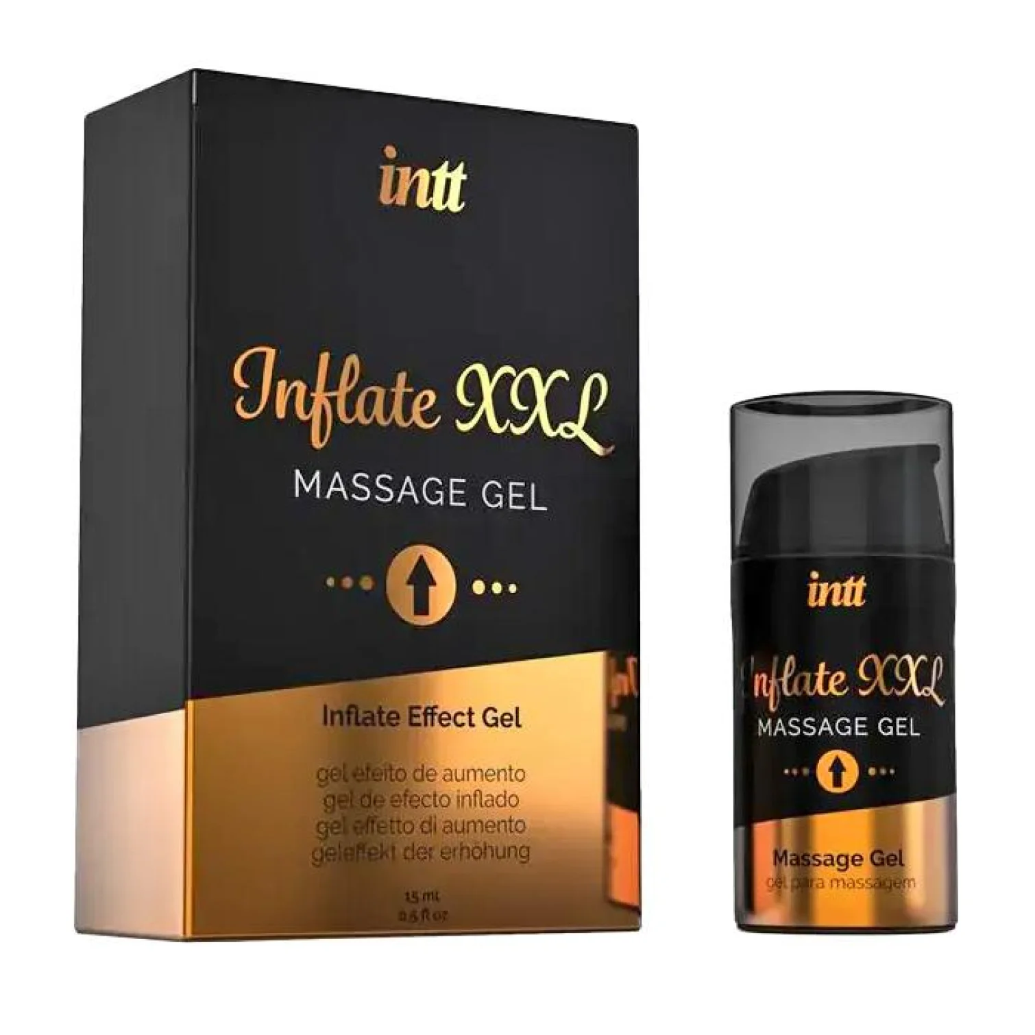 intt Inflate XXL Gel pro muže  15 ml