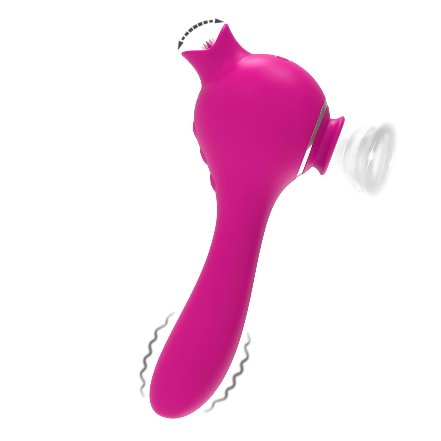 Romant Tern podtlakový stimulátor klitorisu 3v1 růžový