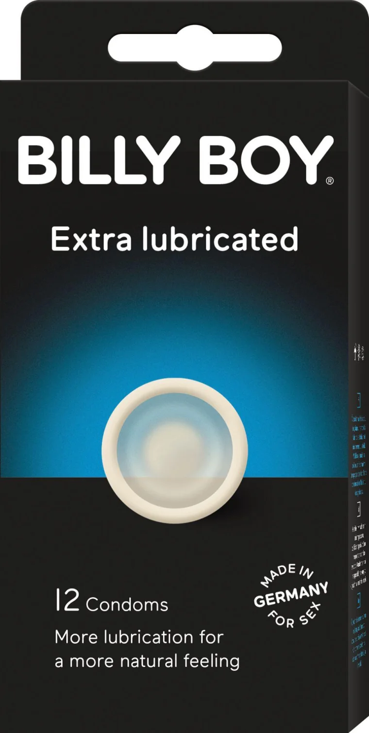 Billy Boy Extra lubricated kondomy 12 ks