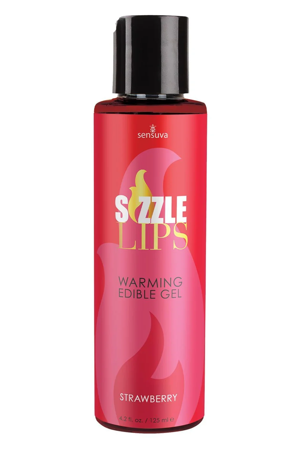 SENSUVA Masážní gel hřejivý 125 ml - jahoda