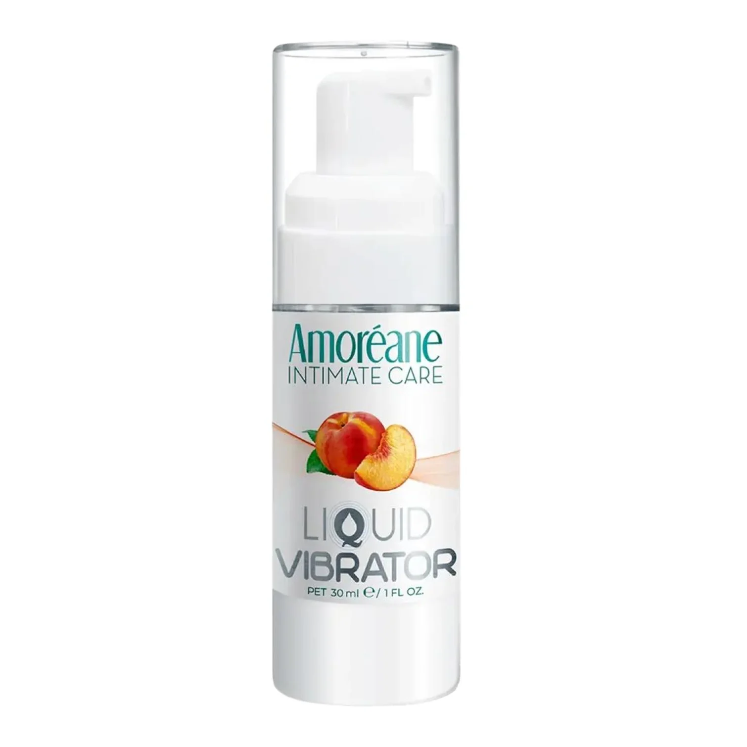 Amoréane tekutý vibrátor Peach 30 ml