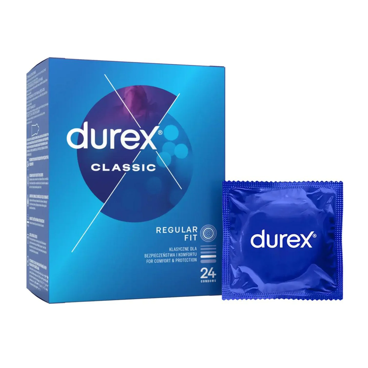 Durex kondomy Classic 24 ks