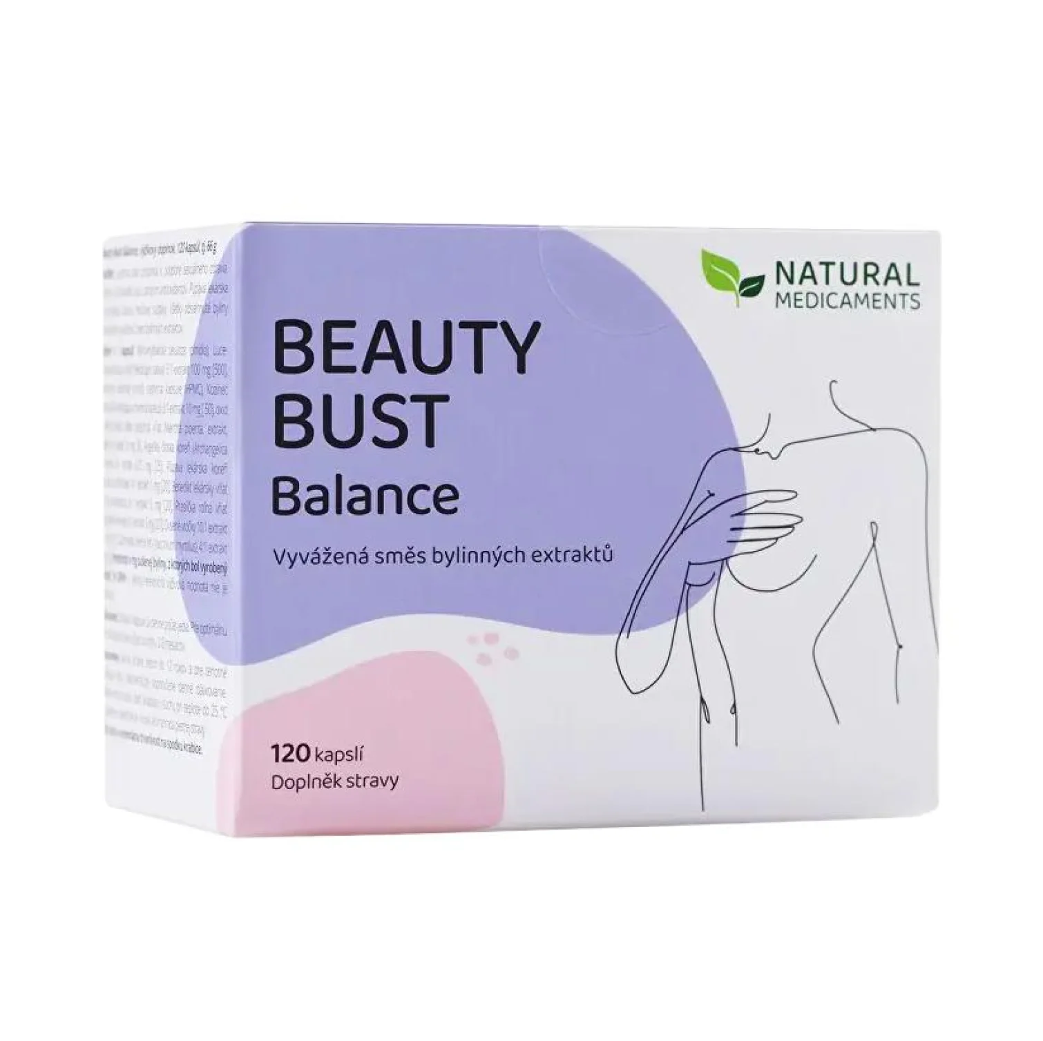 Beauty Bust Balance 120 kapslí - doplněk stravy