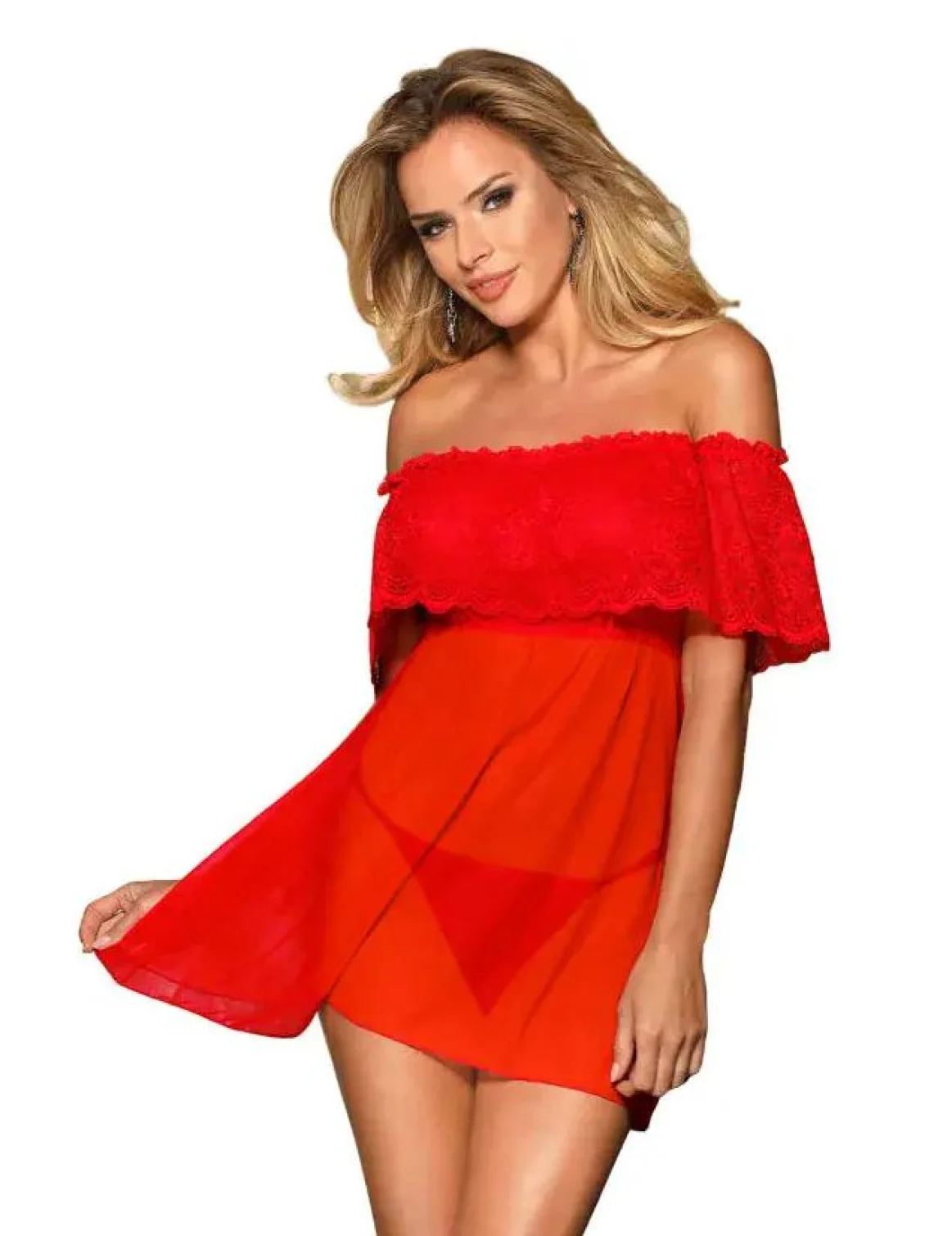 Subblime Minišaty a tanga - červené