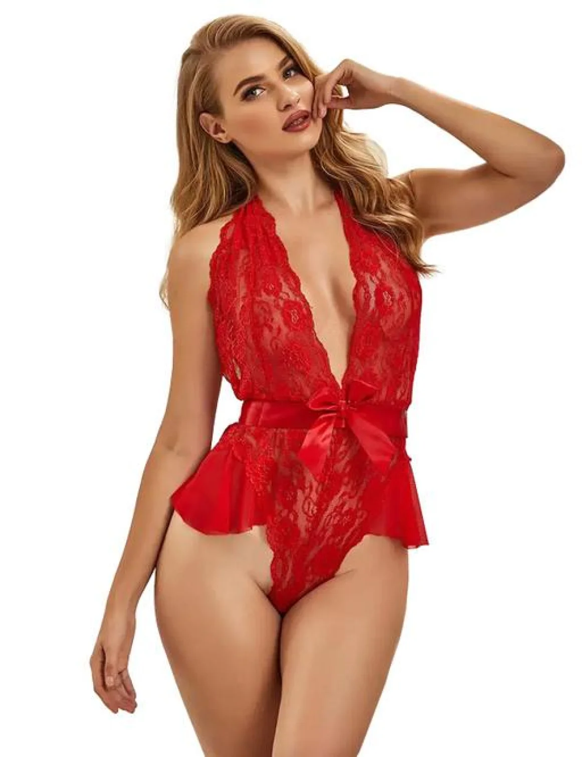 Wanita Astra body červené