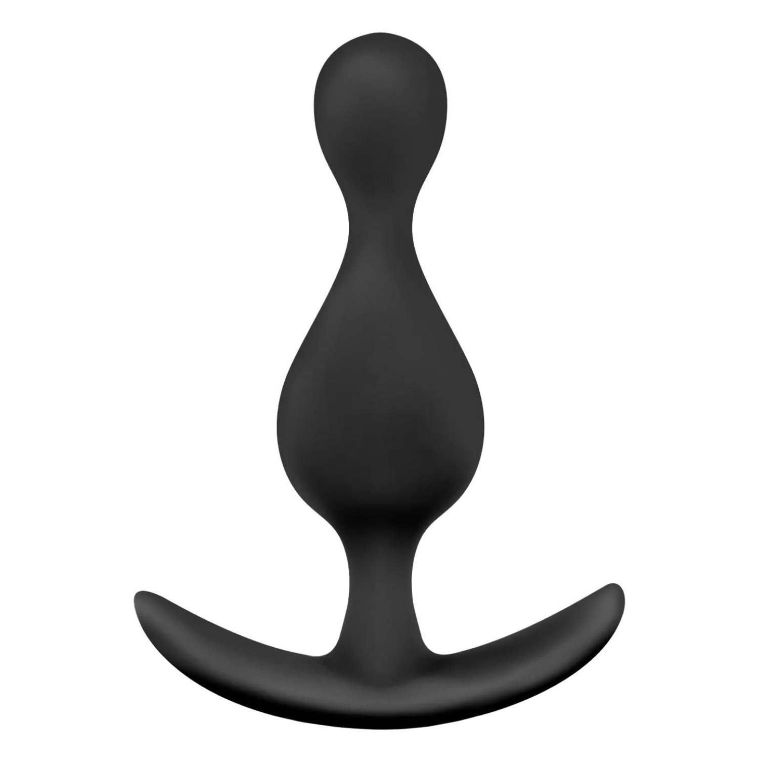 Anal Adventures Platinum Wave anální kolík černý