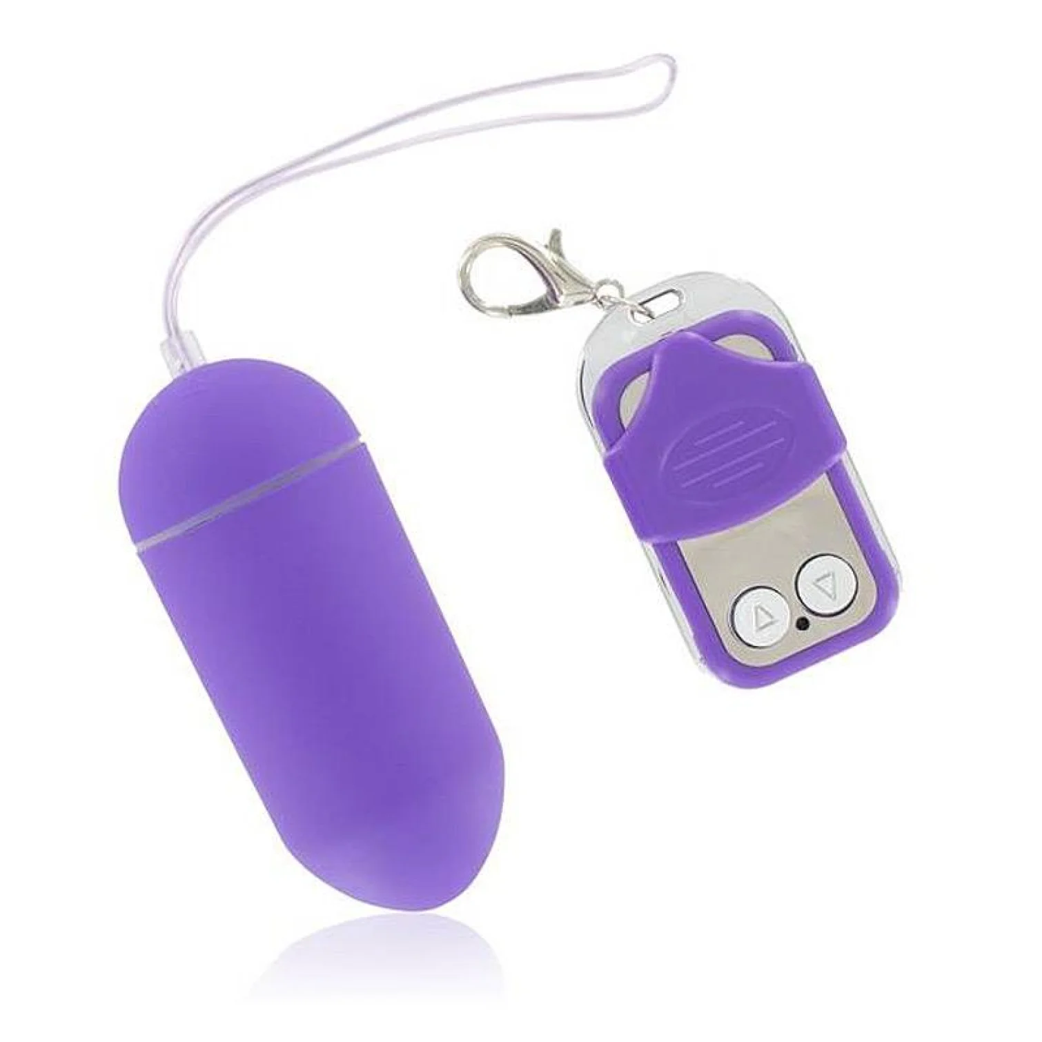 Vibrační vajíčko na dálkové ovládání fialové