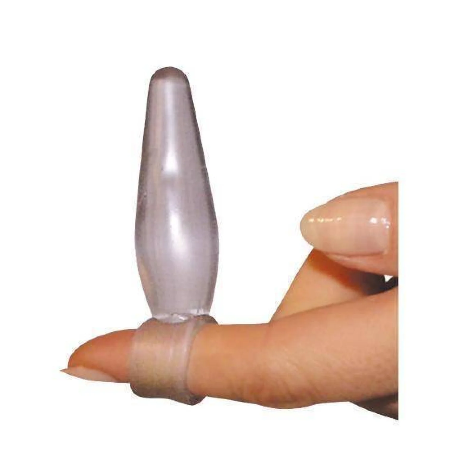 Mini anální kolíček - čirý