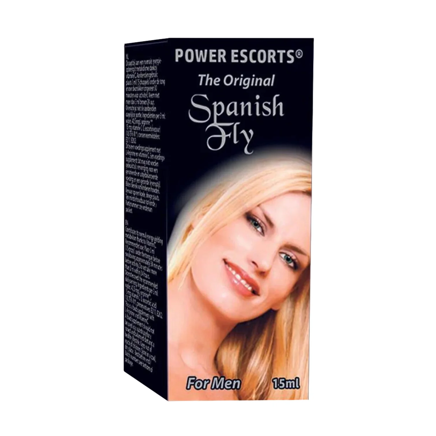 Power Escorts Španělské mušky pro muže 15 ml doplněk stravy