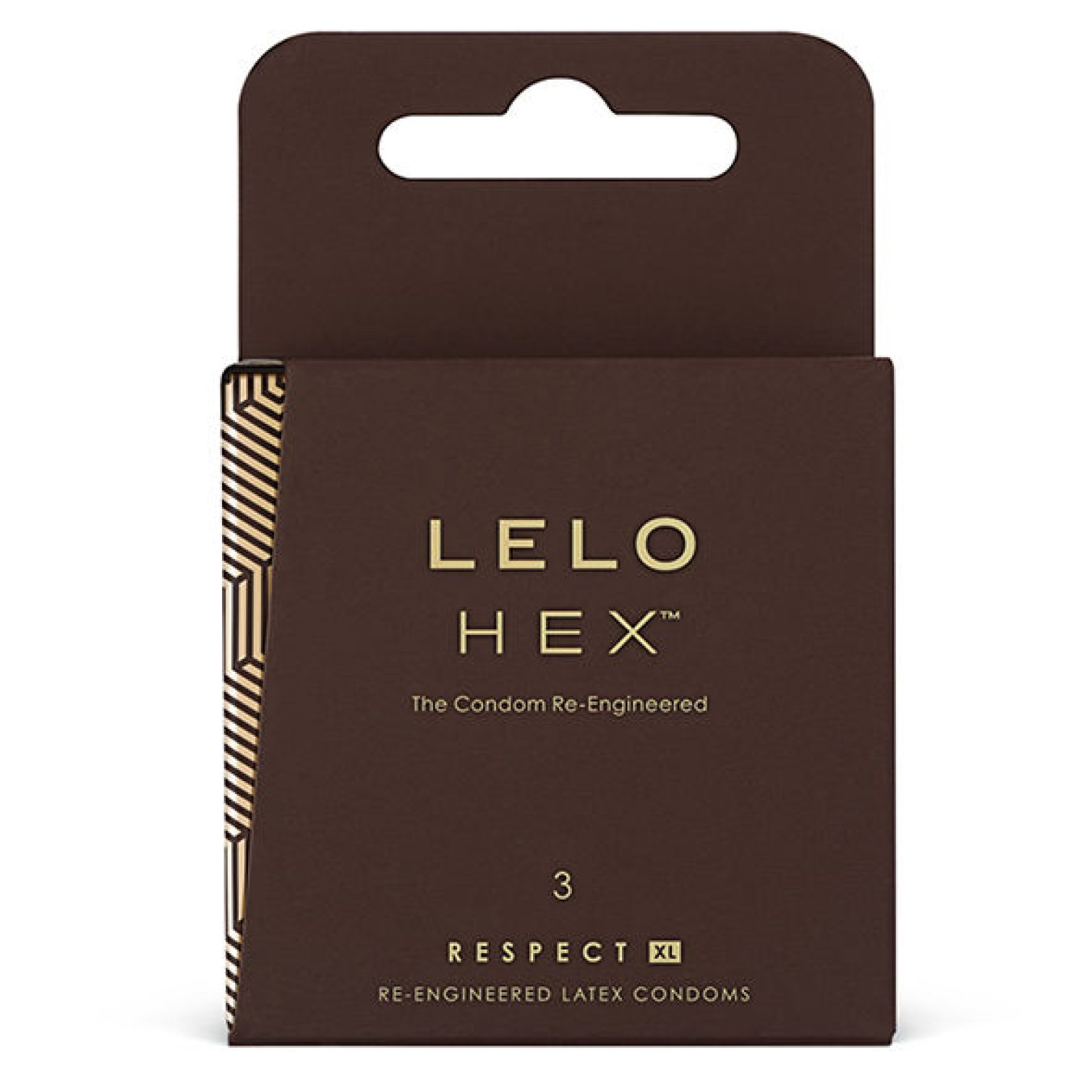Lelo HEX Respect XL kondomy 3 ks