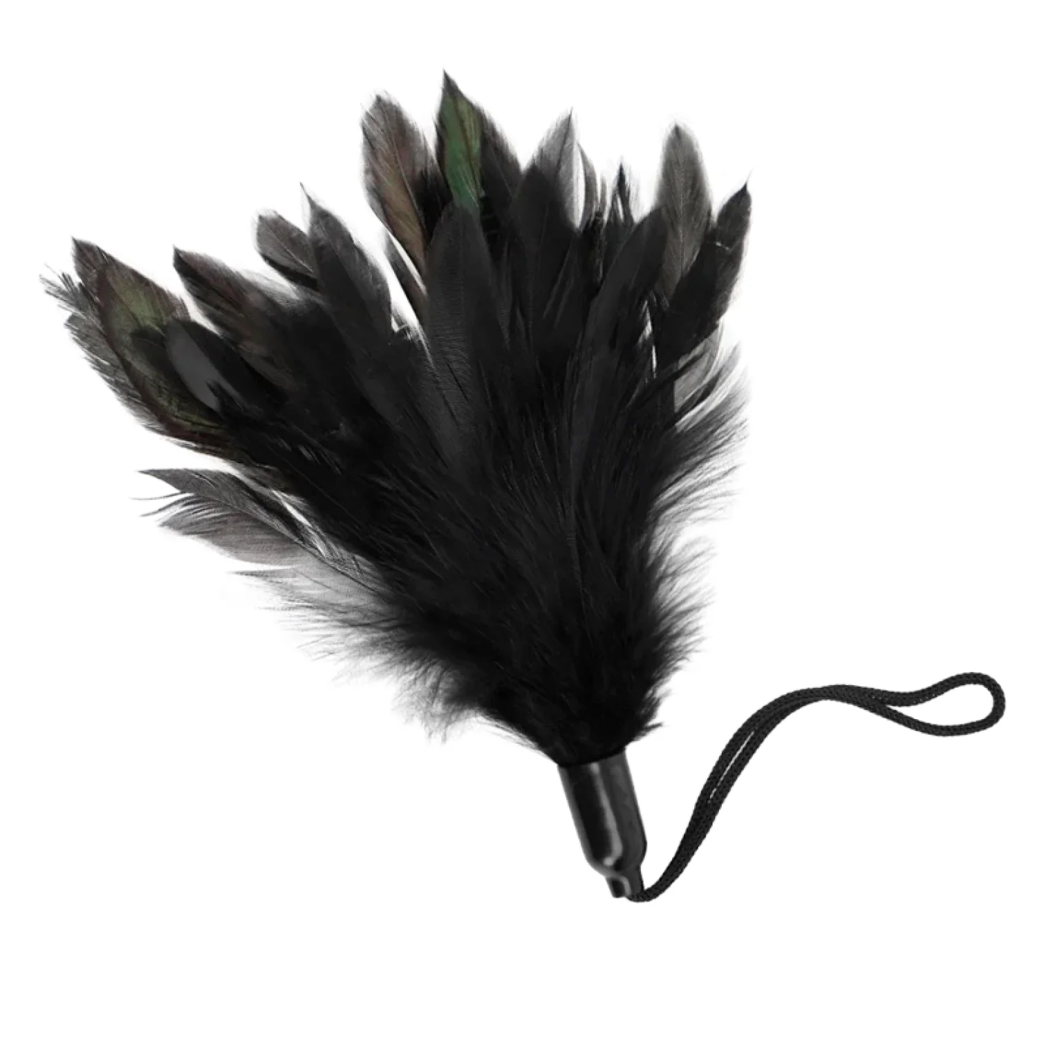 KINK stimulační peříčko 15 cm černé