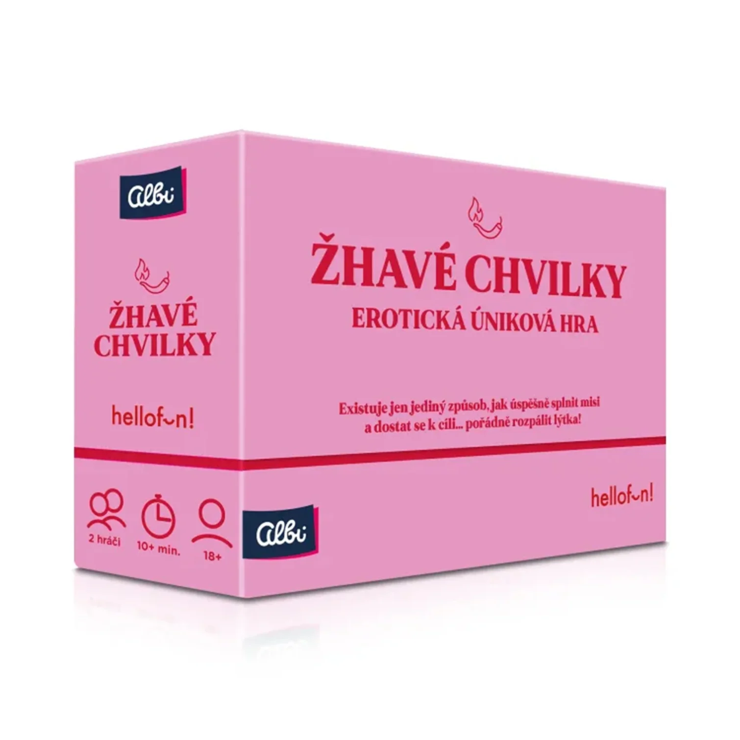 Albi Žhavé chvilky - úniková erotická hra pro páry