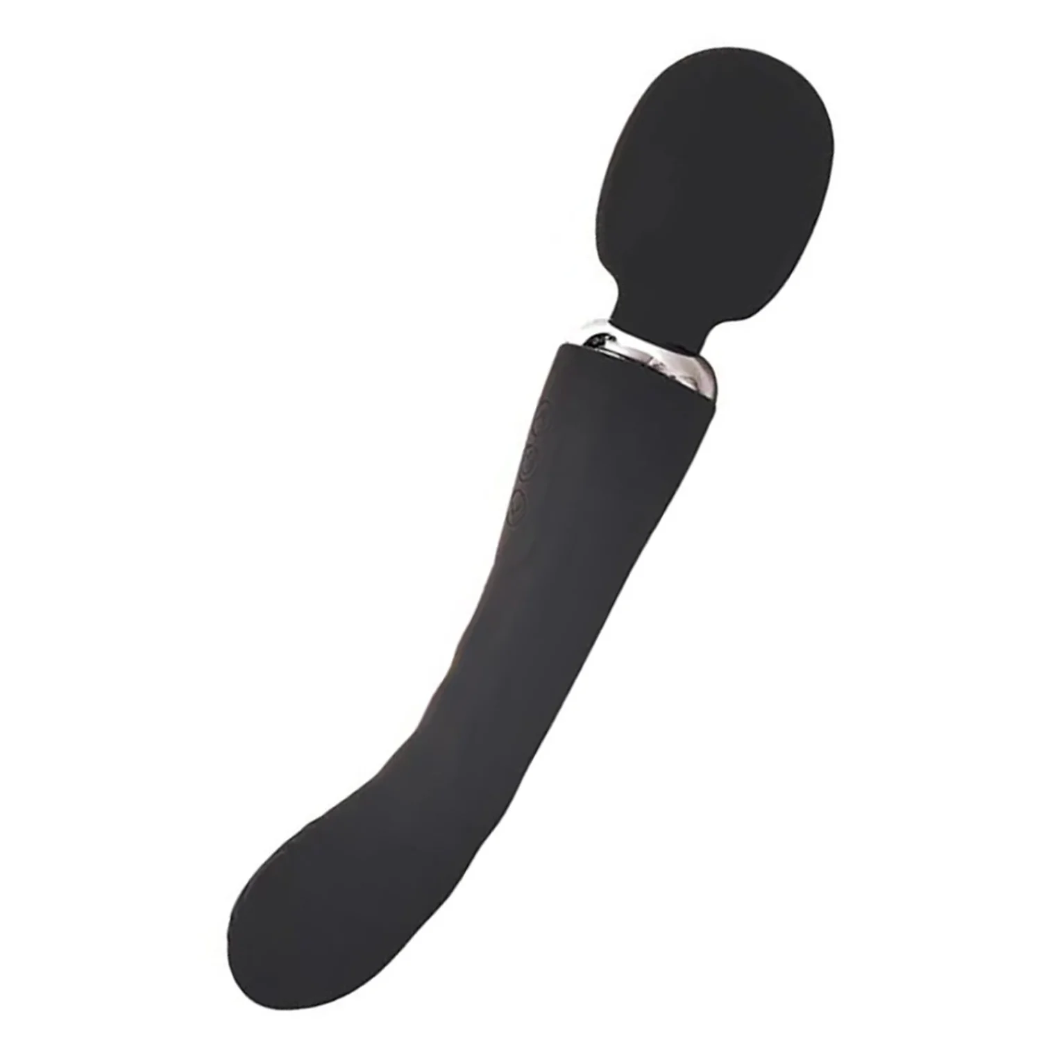 Rheia masážní hlavice a vibrátor 2v1 černá