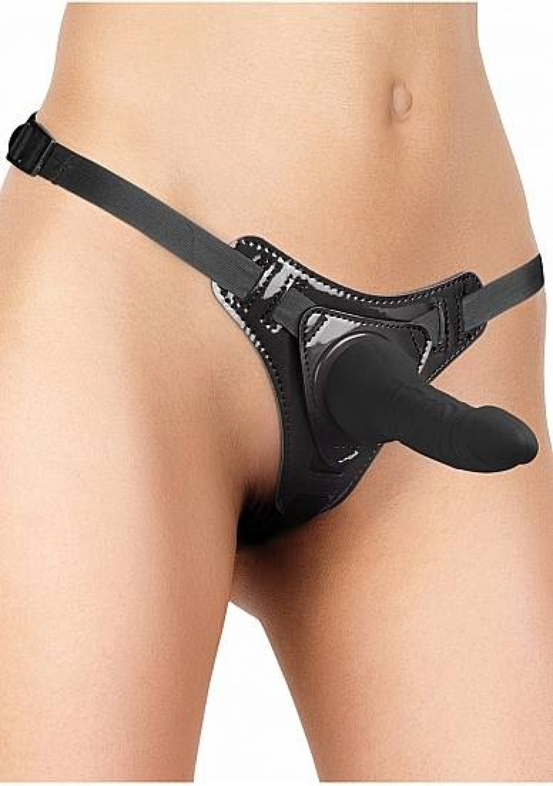 Ouch! Připínací penis - černý