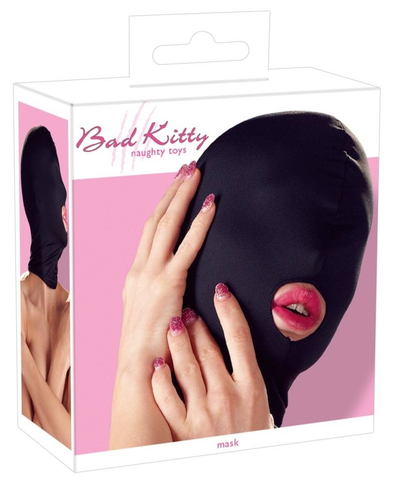Bad Kitty Maska s otvorem na ústa - matná
