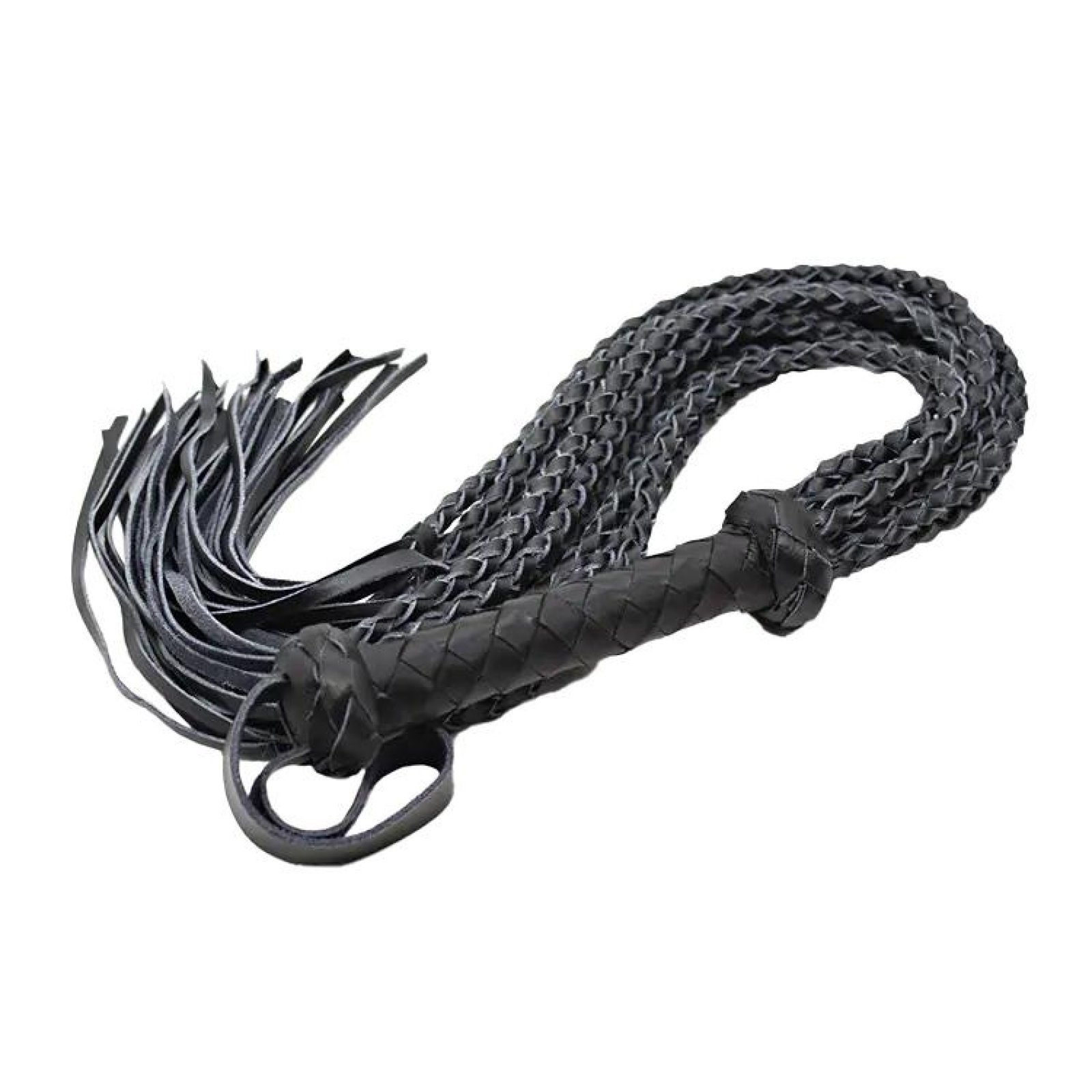 BASIC X důtky pletené černé