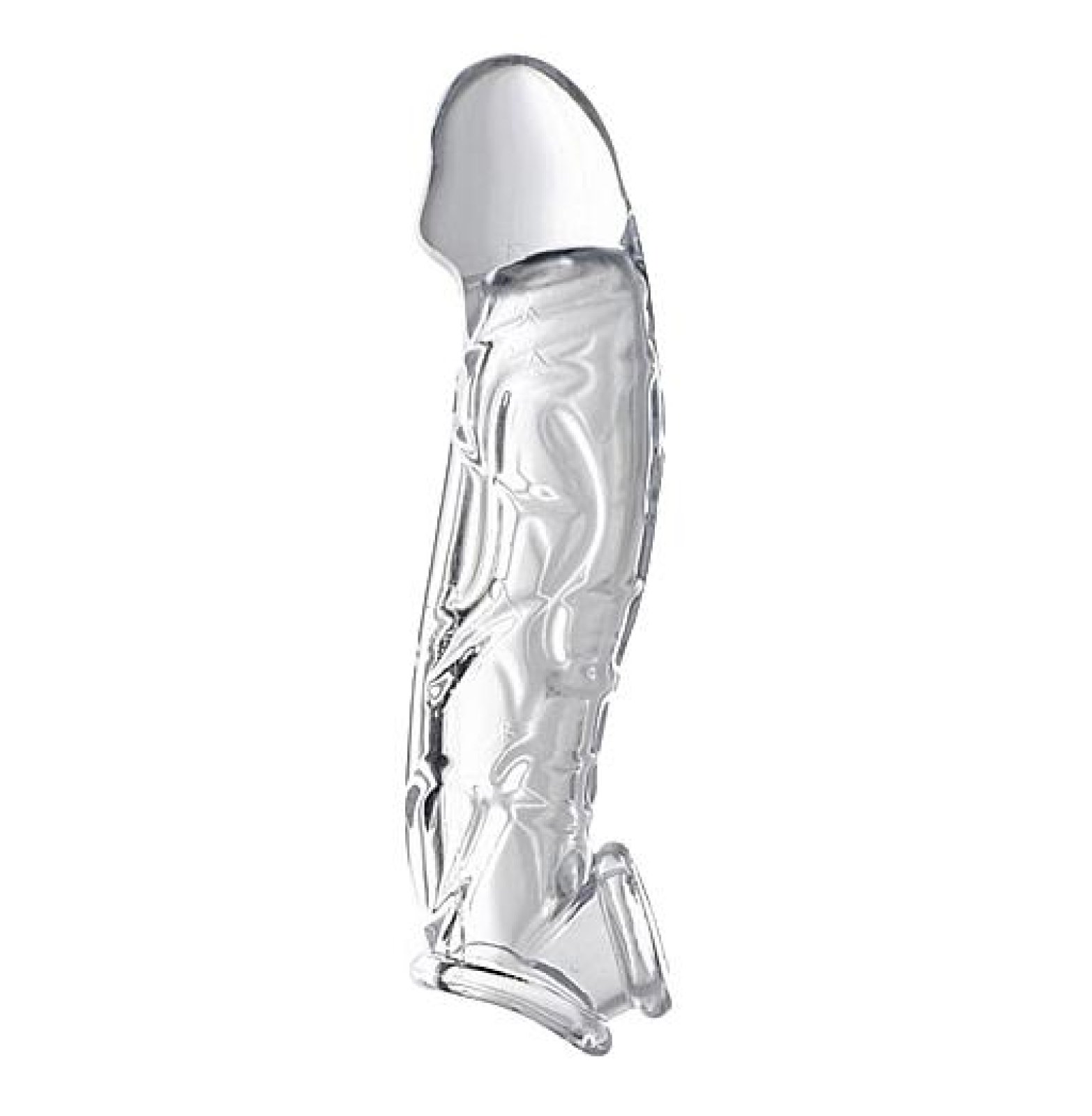 Návlek na penis prodlužující - transparentní