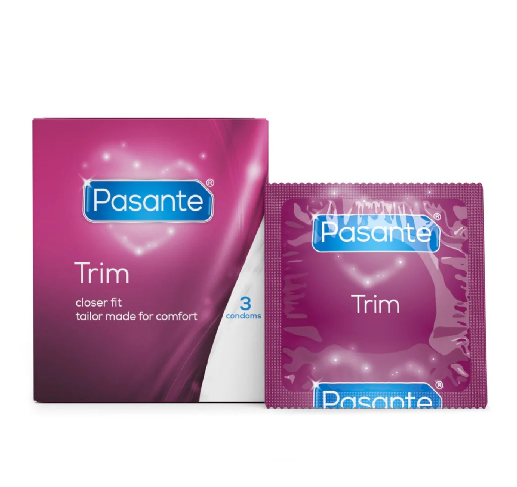 Pasante kondomy Trim - 3 ks