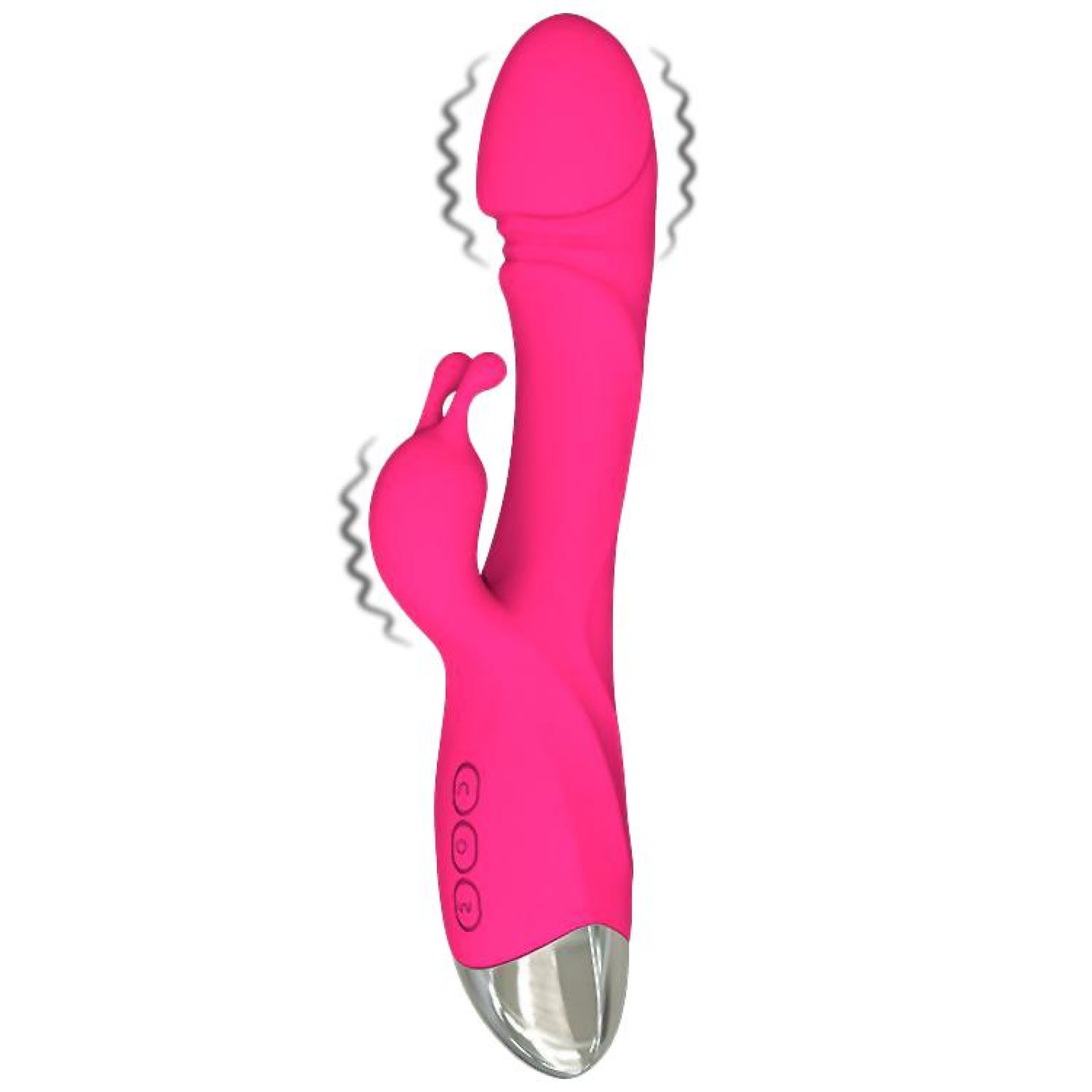 BASIC X Axel rabbit vibrátor růžový