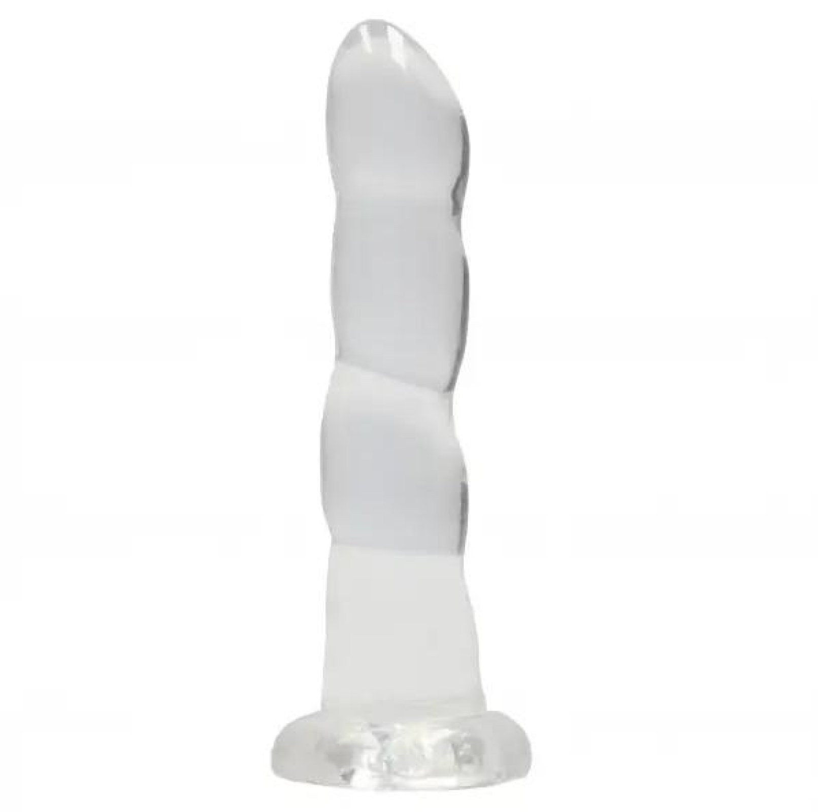 Dildo s přísavkou Majestic (17 cm), průhledné