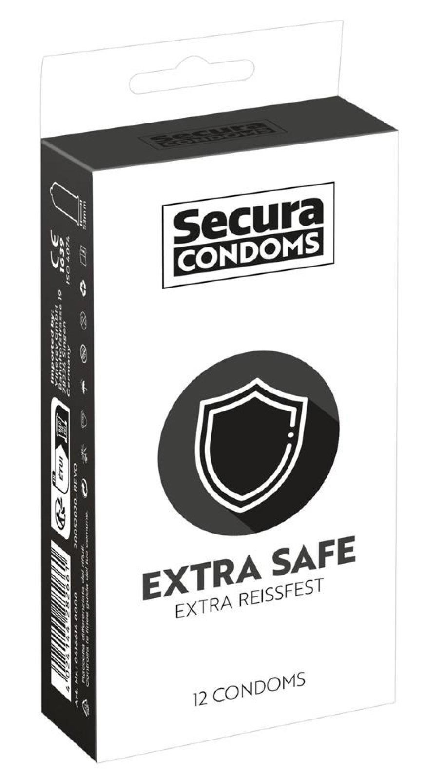 Secura kondomy Extra Safe 12 ks