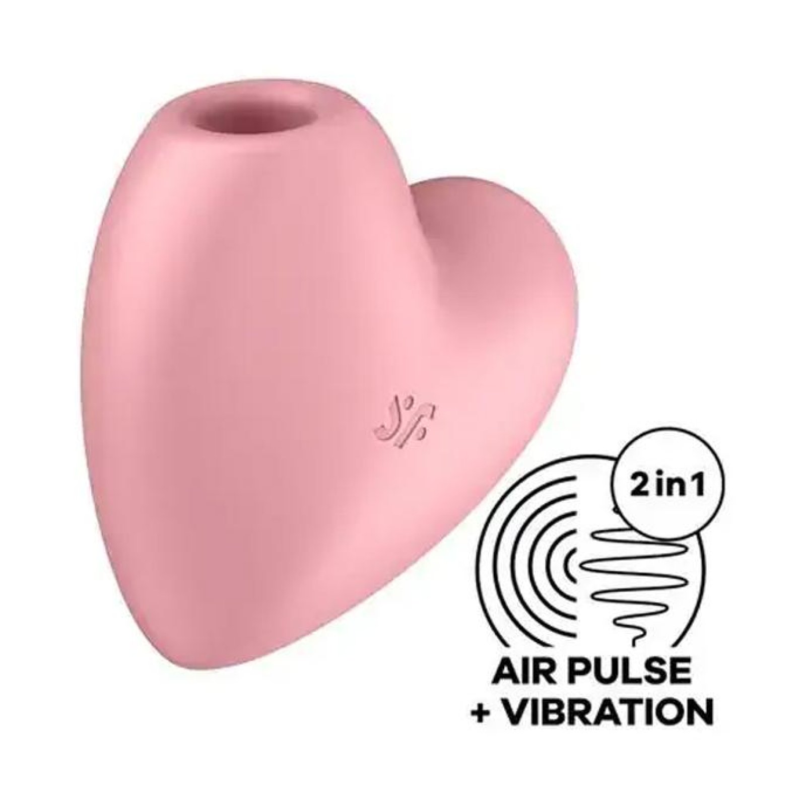 Satisfyer Cutie Heart stimulátor na klitoris - růžový
