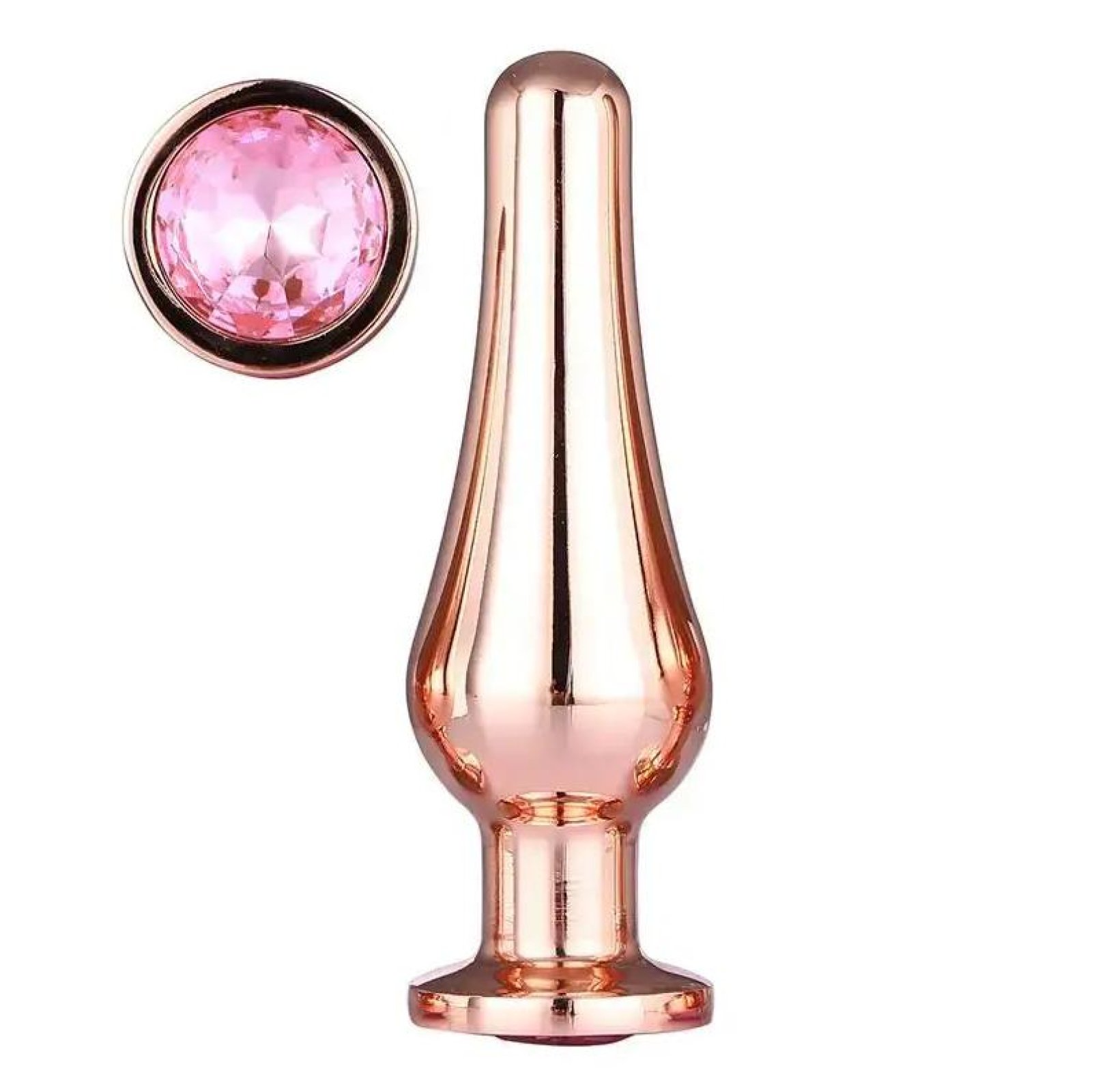 Gleaming Love anální kolík Rose gold M
